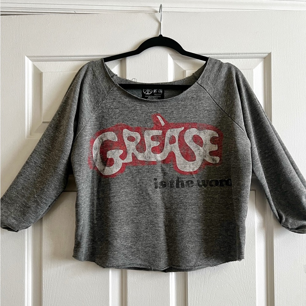 SALE!! Sweaters/Blouses/Shirts 2/$22*! “Grease is the Word” light sweatshirt
